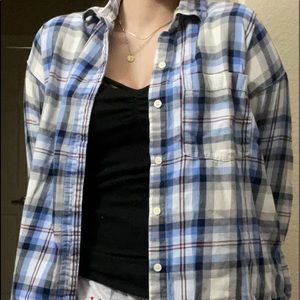 Flannel brand new. Used it once for school spirit week.